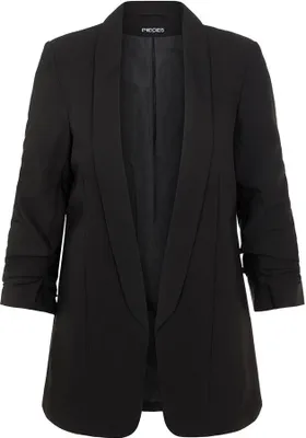 Produktbild von Pieces Boss 3/4 Blazer Schwarz XL Frau Schwarz XL