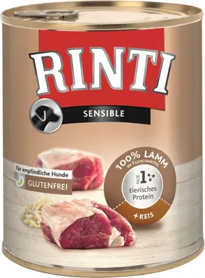 Produktbild von Rinti Sensible 6x800g | Lamm & Reis2