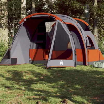 Produktbild von Möbel Tunnelzelt 4 Personen Grau Wasserdicht - Campingzelte &16247