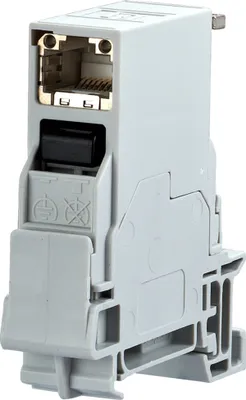 Produktbild von METZ CONNECT E-DAT Industry TS35 field jack insert T568A