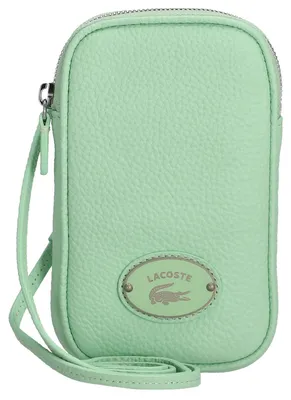 Produktbild von Lacoste Origin Croc - Handytasche mit Kontrast-Krokodil 17 cm (asch)