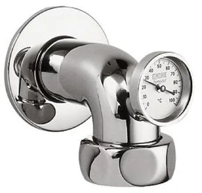 Zdjęcie produktu dla Akcesoria Grohe - Kolanko odpływowe, chrom 12444000
