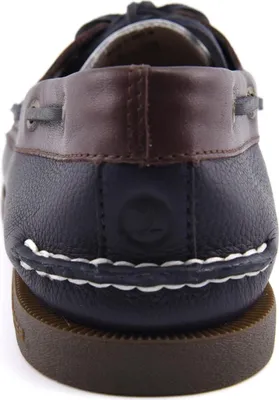 Produktbild von Sperry - Herren Bootsschuhe "Authentic Original", Leder FS11419 (43 EU) (Marine/Weiß/Braun)