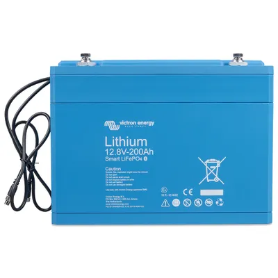 Image de Batterie Victron Energy 12,8 V 200 Ah Smart Lithium LiFePO4