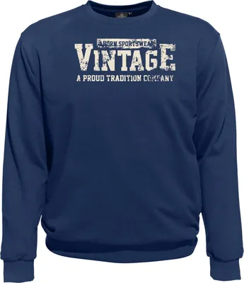 Produktbild von Übergrößen Sweatshirt AHORN SPORTSWEAR Vintage beige Alpine Blue 10XL