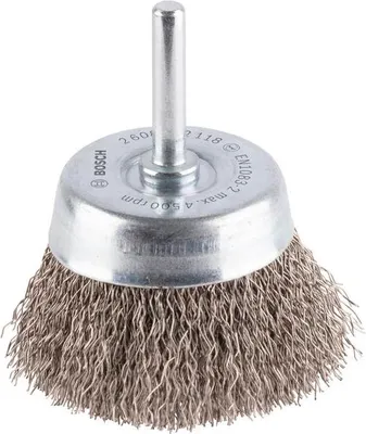 Produktbild von PRO Stainless Steel clean Topfbürste, gerader Schaft, 60 x 0,3 mm
