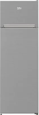 Image de Réfrigérateur Double Porte BEKO RDSA280K40SN, Pose-Libre, 250 L, 160,6 x 54 x 57,4 cm, Gris Acier,