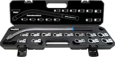 Zdjęcie produktu dla Zestaw kluczy do napinaczy pasków zębatych HASKYY, paski zębate 12–19 mm