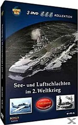 Obrázek produktu pro See- und Luftschlachten im 2. Weltkrieg. 3 DVDs.