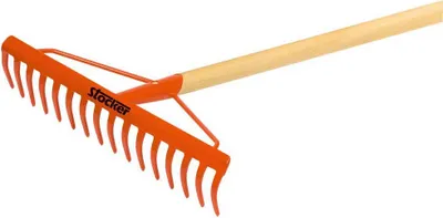 Produktbild von Stocker 16 Rechen 1.4 M Orange  Orange One Size
