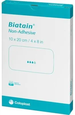 Produktbild von BIATAIN Schaumverband 10x20 cm nicht haftend