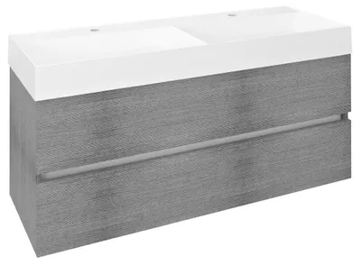 Produktbild von Sapho ODETTA Unterschrank 118x50x43,5cm, Silbereiche