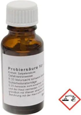 Obrázek produktu pro Boley Test Acid for Platinum Platinum Test Kit 20ml