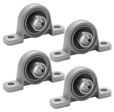 Stehlager 12 mm, 4 Stück, für 3D-Drucker & Förderbänder