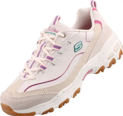 Produktbild von Skechers D´Lites Bold Views Damen Sneaker Natur/Multi