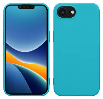 Produktbild von kwmobile Hülle für Apple iPhone 17e / iPhone 16e TPU Case - Handyhülle unterstützt kabelloses Laden, flexible Schutzhülle, gummiertes Cover in Cool