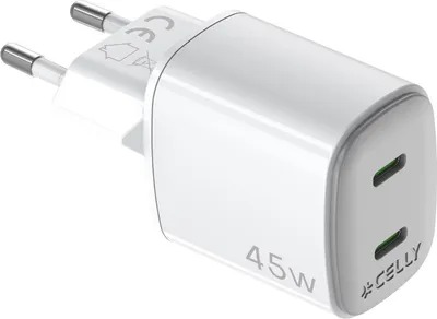 Zdjęcie produktu dla Ładowarka USB GaN 2 x USB-C PD 45W