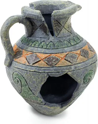 Zdjęcie produktu dla Happet - ozdoba do akwarium dzban 14cm Happet