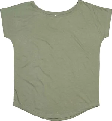 Image de Mante T-shirt femme coupe loose PC3734 (S) (Olive)
