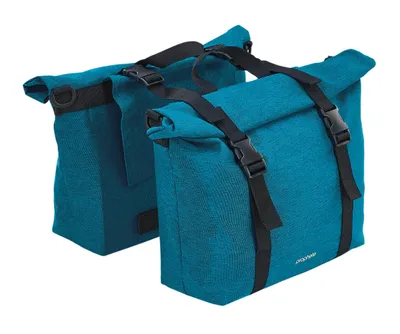 Produktbild von Prophete Doppel-Seitenpacktasche, 20L Volumen, Wasserabweisend, Blau