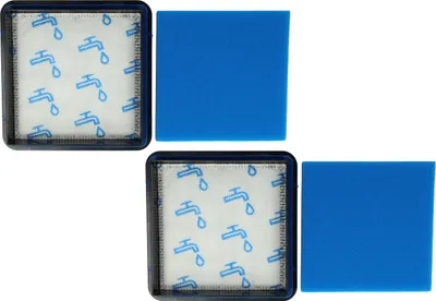 Produktbild von vhbw 2-tlg. Filter-Set kompatibel mit Philips PowerPro Compact FC9353/01, FC9352/61, FC9352/62 Staubsauger - 2x Kombi-Schaumstoff+Motor-Filter