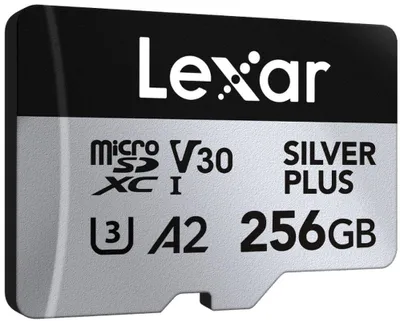 Productafbeelding van Lexar microSDXC Silver Plus UHS-1 256GB V30