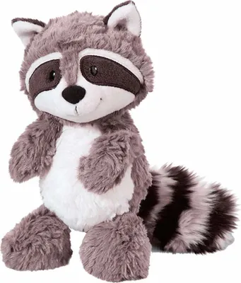 Produktbild von Waschbär Clooney 35 cm – Kuscheltier Waschbär mit großen Augen – Flauschiges Plüschtier mit großen Glitzeraugen – Schmusetier für Kuscheltierliebhaber