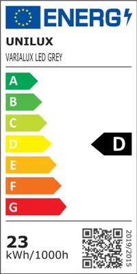 Image de Unilux LED Lampes de plafond Varialux, à intensité variable, gris argenté
