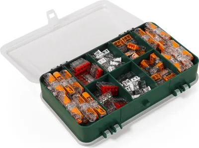 Produktbild von Wago Sortiment Mit 100 Klemmen In Praktischer Sortimentsbox