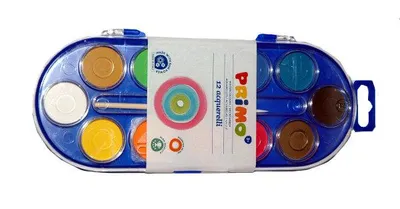 Produktbild von Milan Aquarellfarben 12 Farben 30mm