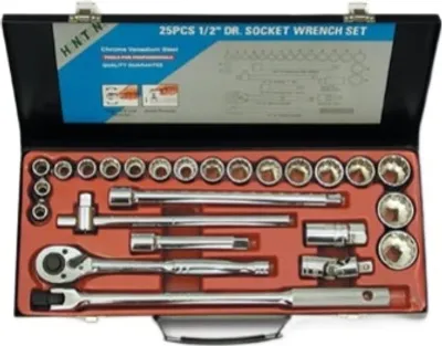Obrázek produktu pro Honiton zestaw kluczy 25 elementów /12kąt.1/2" 4052