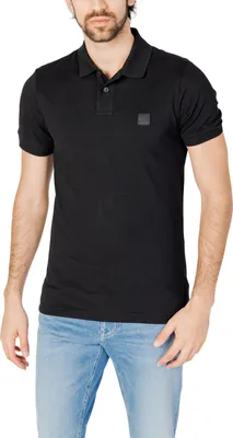 Obrázok produktu pre Hugo Boss Polo Krátky Rukáv Pánske Čierna