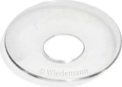 Produktbild von 4 Stück Glas Kerzentropfmanschetten 24 mm Durchmesser, Tropfenfänger, Kerzenmanschetten, Tropfring