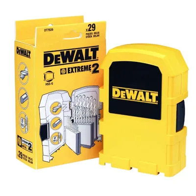Image de DEWALT Metallbohrer-Set 29-tlg. HSS-G