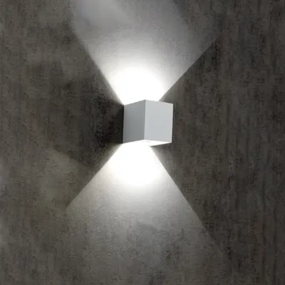 Image de Applique moderne Wings Aluminium Blanc Led 12W