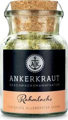 Produktbild von Rahmlachs, 75g im Korkenglas