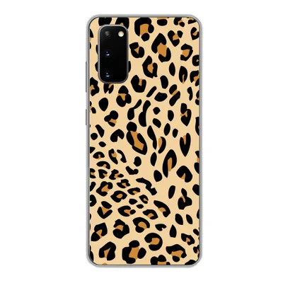 Produktbild von MuchoWow® Handyhülle Schutzhülle Hülle für Samsung Galaxy S20 Tiermuster - Panther - Leopard Silikon Softcase Handy Hülle - Bild