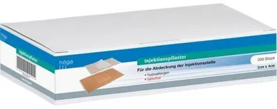 Obrázok produktu pre Hypoalergénne injekčné náplasti 2x4cm, 200 ks PFL