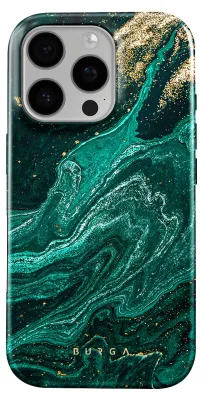 Zdjęcie produktu dla Burga, wstrząsoodporne etui ochronne do iPhone 16 Pro Max Emerald Pool, jodłowa zieleń