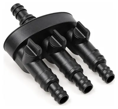 Produktbild von Seliger 3-fach-Wasserverteiler, regulierbar, 1/2 und 3/4 Zoll