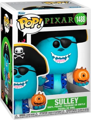 Produktbild von Disney Pixar Sulley Plüschtier, 12 Zoll großes weiches Stofftier