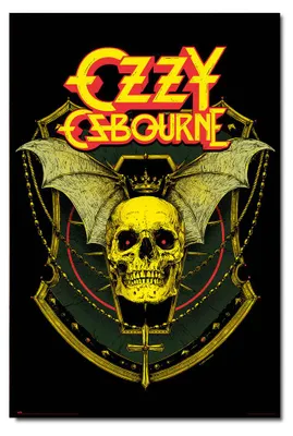 Image de OZZY OSBOURNE - SKULL - 61x91,5cm - Affiche Poster