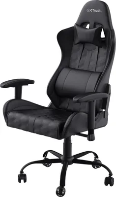 Obrázek produktu pro Trust GXT 708 Resto, Univerzální herní židle, 150 kg, Univerzální, Černá, Černá, Kov