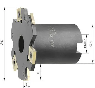 Produktbild von Scheibenfräser m.Bd. D 160 x10 mm  Z 16