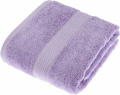 Produktbild von HOMESCAPES Frottee Duschtuch 100% Baumwolle Handtuch 70x130cm – lila Flieder