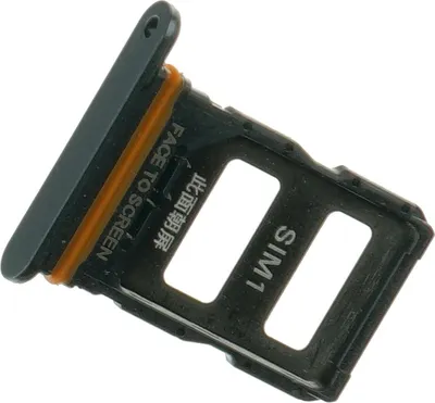 Produktbild von Simkarten Halter für Xiaomi Mi 12 lite - Tray Fach Schublade Schlitten Schwarz
