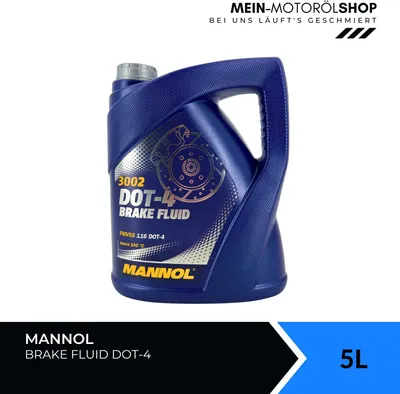 Produktbild von Mannol Brake Fluid DOT-4 5 Liter