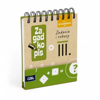 Obrázek produktu pro Zagadkopis III łamigłowki i zagadki