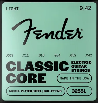 Zdjęcie produktu dla Fender Round Core NPS 3255L 9-42 Bullet Struny do gitary elektrycznej