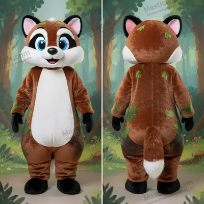 Produktbild von Märchenhafte MASTICOT Schneewittchen-Erminen-Maskottchen